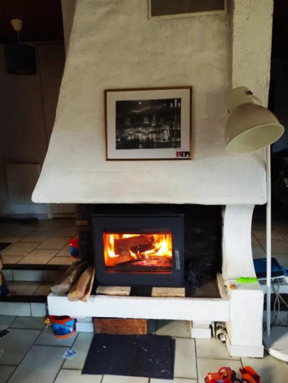 Remplacement d'un insert par un poêle à bois à Seyssinet-pariset, Grenoble, GSD